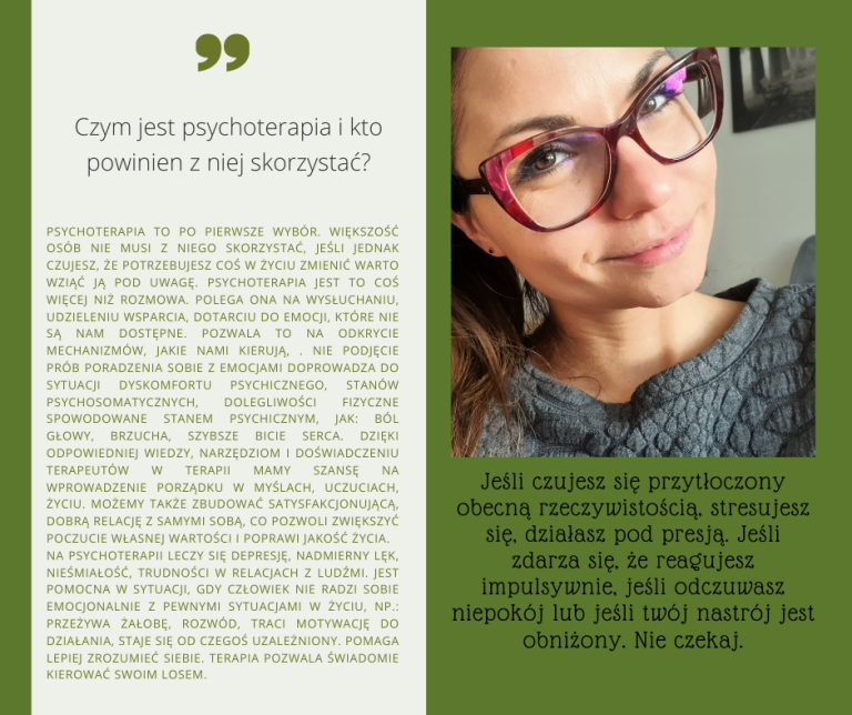 Read more about the article Jeżeli przeżywasz ciężkie chwile lub zwyczajnie poszukujesz rozwoju osobistego zapraszamy na rozmowę z naszą Panią PSYCHOLOŻKĄ Pauliną Krajewską.